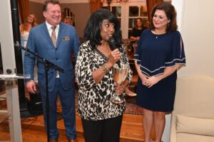 Heritage Ball Patron Party - David Garrett, Award Recipient Alma McLemore and Bari Beasley.JPG