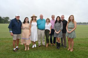 Chukkers for Charity Event in Franklin, TN_David Landrum, Lane Neumann, Rachel Caudle, Steve Smith, Vicki and Michael McNamara, Michelle and Steve McNamara, Simpson and Allie McNamara