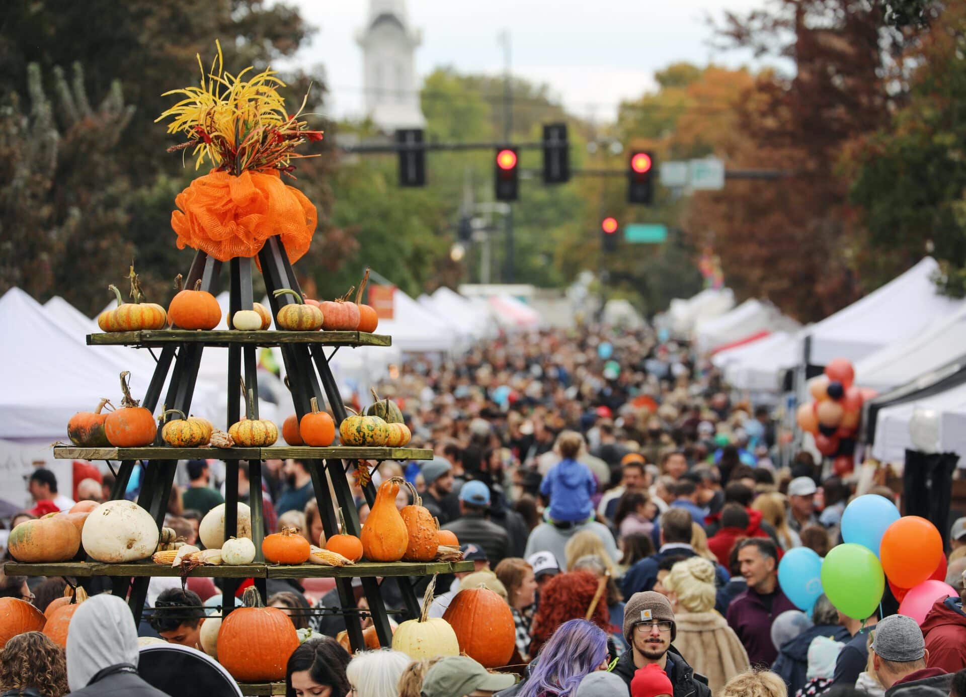 Downtown Franklin PumpkinFest_Crowded Streets_Daniel White Photography