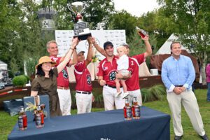 Chukkers for Charity Event in Franklin, TN_Ironhorse Farms Team wins. Crispin Menefee, Orrin Ingram, Armando Huerta, Aaron Barrett and Wes Finlayson