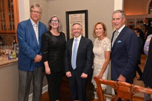 Heritage Ball Patron Party - John Huey, Katherine Malone-France, Rob Ivy, Debbie Smith and Senator Bill Frist.