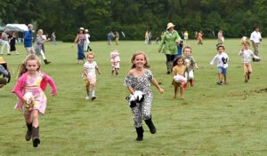 Chukkers for Charity Event in Franklin, TN_Kids Stick Horse Race