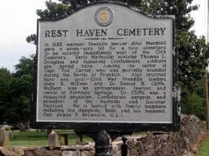 Rest Haven Cemetery Franklin, Tennessee
