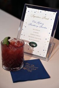 49th Annual Heritage Ball Old Hickory Blackberry Bourbon signature cocktail.