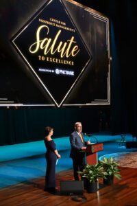 Salute to Excellence Nashville Event-CNM President Tari Hughes and Board Chair Trace Blakenship_Photo Credit