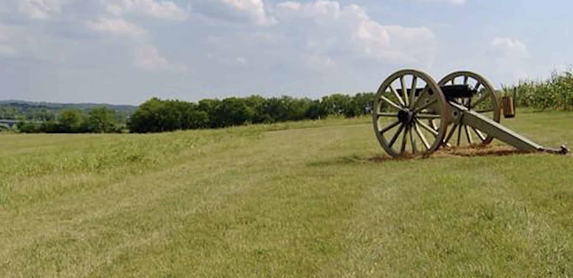 A cannon, Franklin Battlefield Anniversary Tour in Franklin, Tenn.