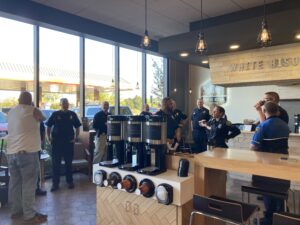 White Bison Celebrates Coffee with a Cop Gallatin, Tenn Event