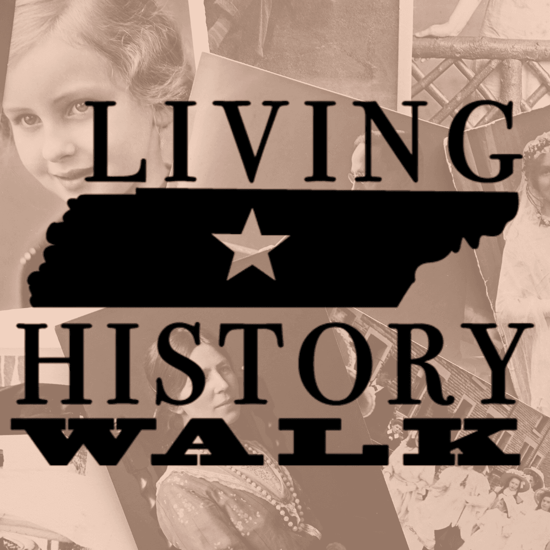 Living History Walk event in Franklin, TN at the Williamson County Library, costumed enactors will portray historical figures in the history of Williamson County.