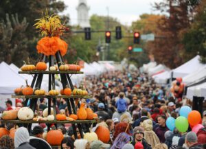 PumpkinFest a downtown Franklin, TN Fall Festival offers kids activities, family fun, a KidZone, a whiskey lounge, interactive experiences, live entertainment, costume contests for both people and pets and more!