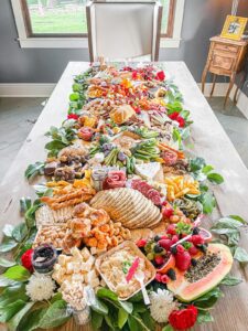 A Tasty Tray Charcuterie Table Display Nashville.