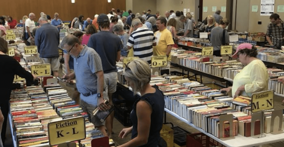 Friends of The Brentwood Library book sale in Brentwood, TN.