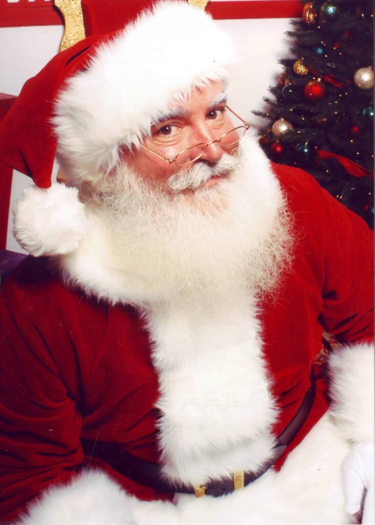 Morning with Santa at the Brentwood Library.