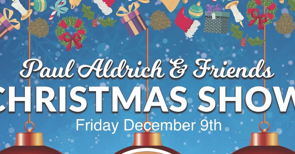 Paul Aldrich & Friends Christmas Show in Franklin, TN, part hymn sing, part comedy show, all good clean fun.