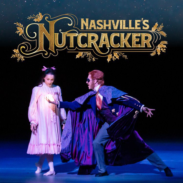 Nashville’s Nutcracker in Nashville, TN, the event features elaborate costumes, immersive sets, live music by the Nashville Symphony, and a brand-new snow scene created by renowned designer Campbell Baird.
