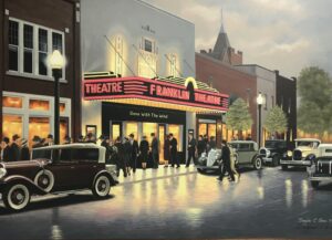 Stonebridge Art Gallery Franklin, TN - Franklin Theatre Showtime Image.