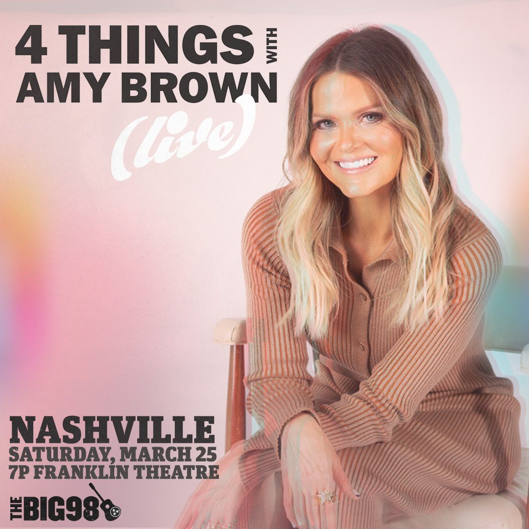 4 Things with Amy Brown (Live) at The Franklin Theatre in downtown Franklin.