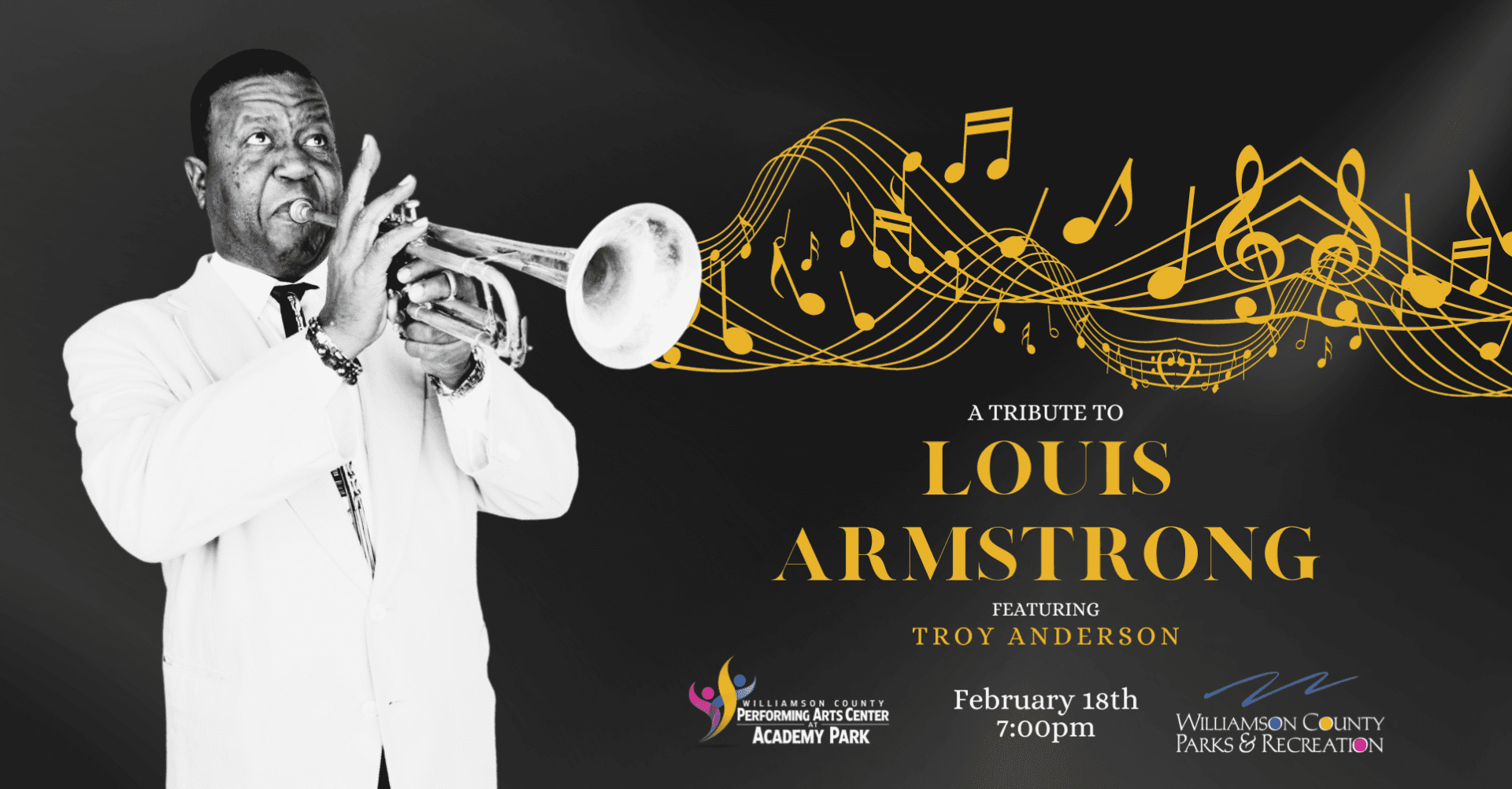 A Tribute to Louis Armstrong featuring Troy Anderson in Franklin, Tenn.