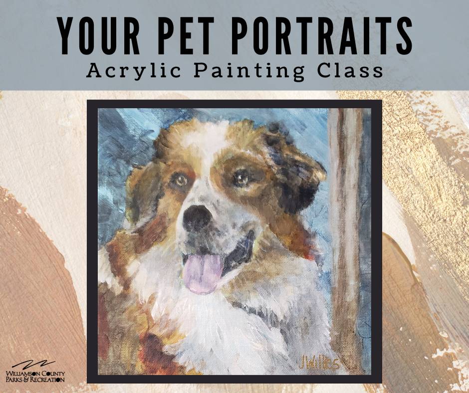Your Pet Portraits Painting Class in Franklin, TN.