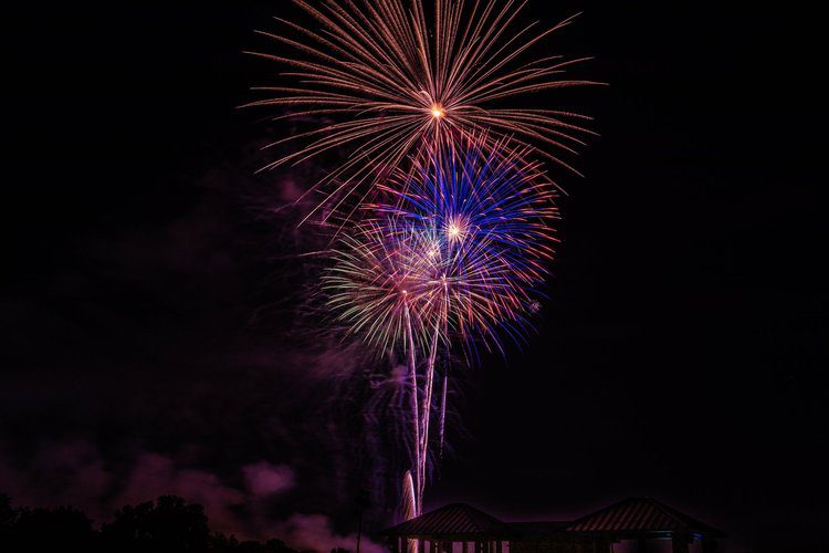 4th of July Fireworks Celebration in Franklin, Tennessee!!