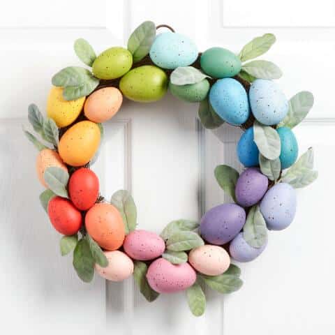 Easter Egg Wreath Class in Brentwood, TN at The Brentwood Library.