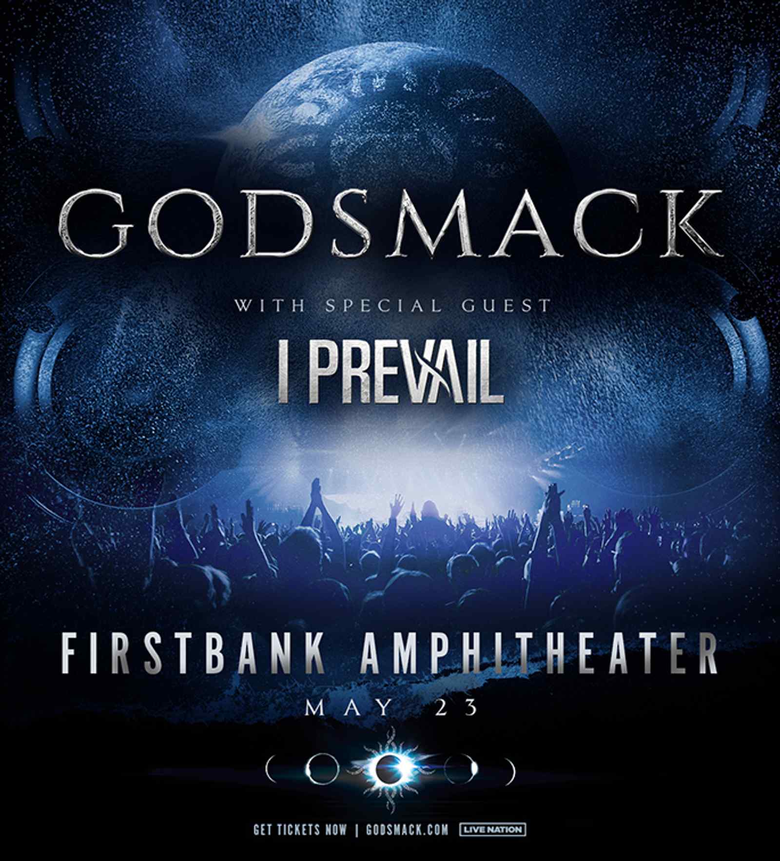 Godsmack with I Prevail Franklin TN FirstBank Amphitheater.