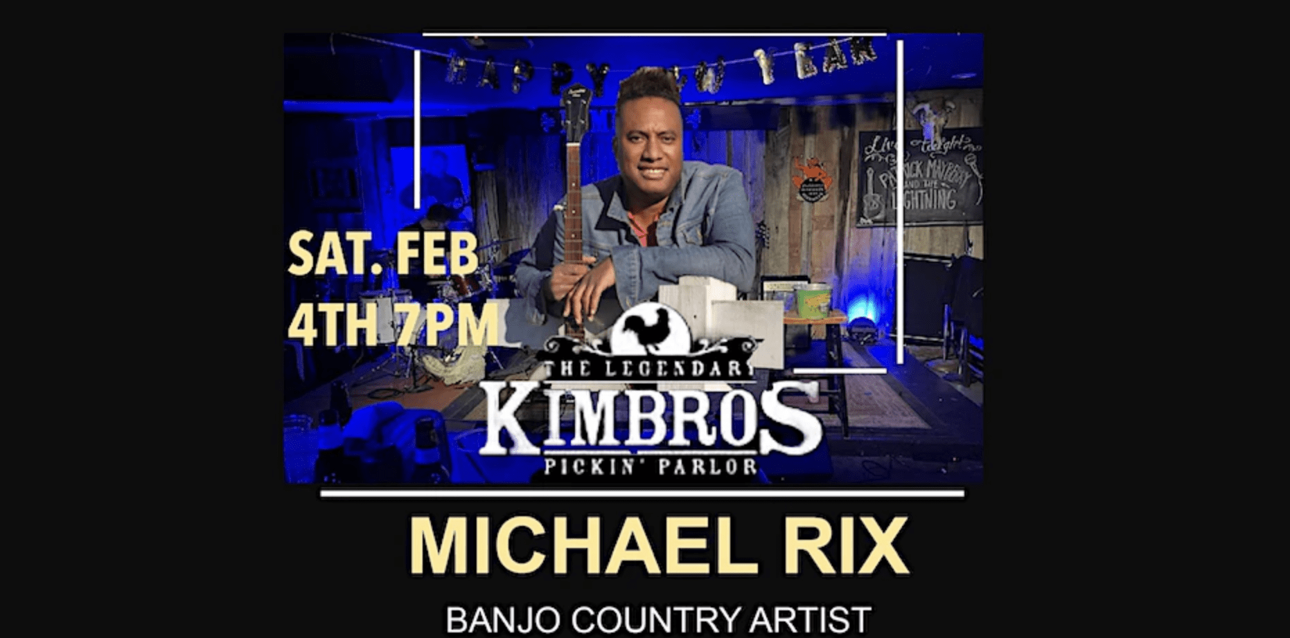 Kimbros Pickin Parlor-Michael Rix and Friends Live.