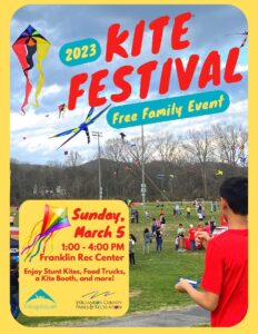 The Kite Festival in Franklin, TN is a free family event with numerous kinds of kites and stunt kites; some even reaching 100 feet in the air!