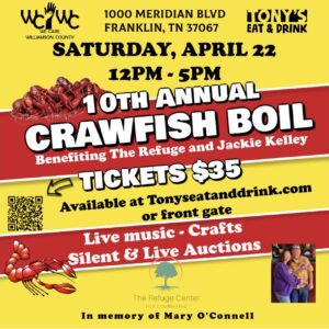 10th Annual Crawfish Boil Franklin, TN
