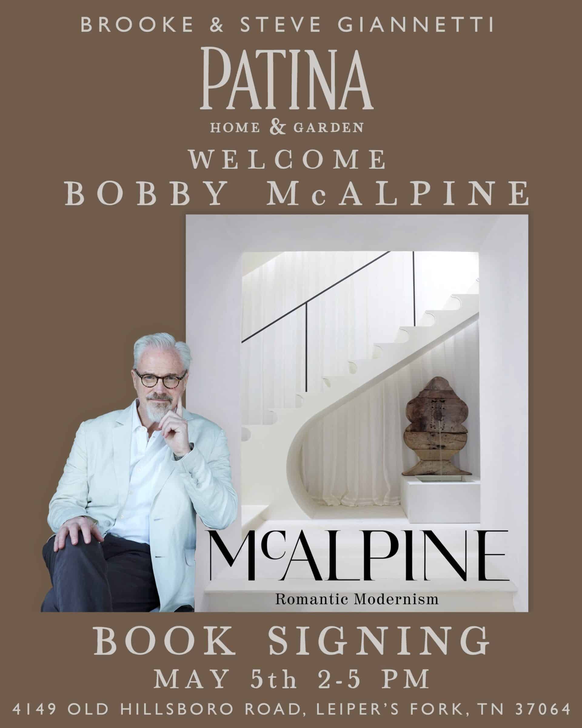 Bobby McAlpine Book Signing Leiper's Fork, TN