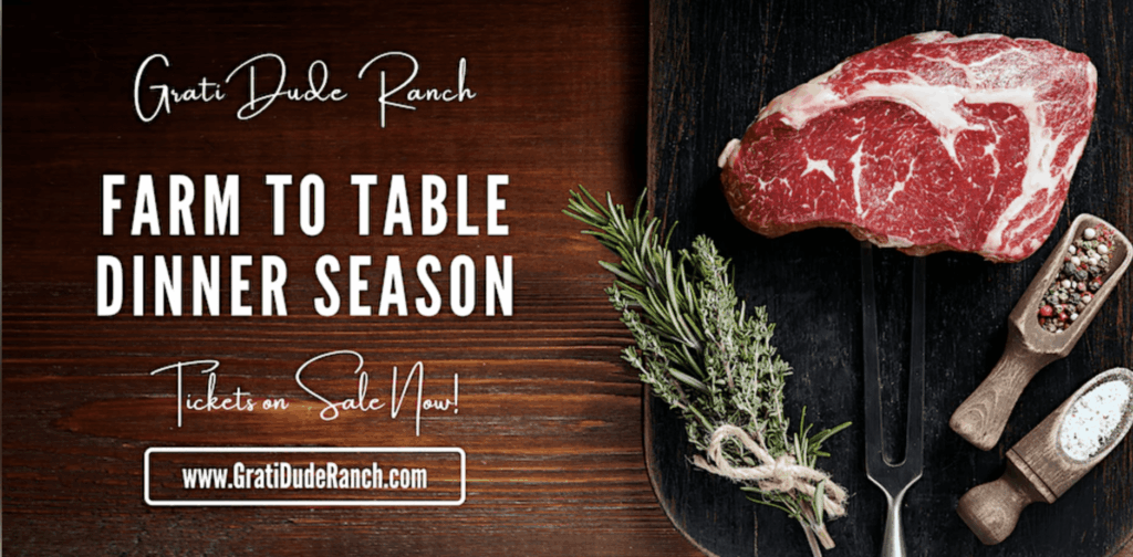 Farm to Table Dinner at GratiDude Ranch Franklin, Tenn.