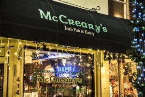 McCreary's Irish Pub and Eatery in historic downtown Franklin, Tennessee.