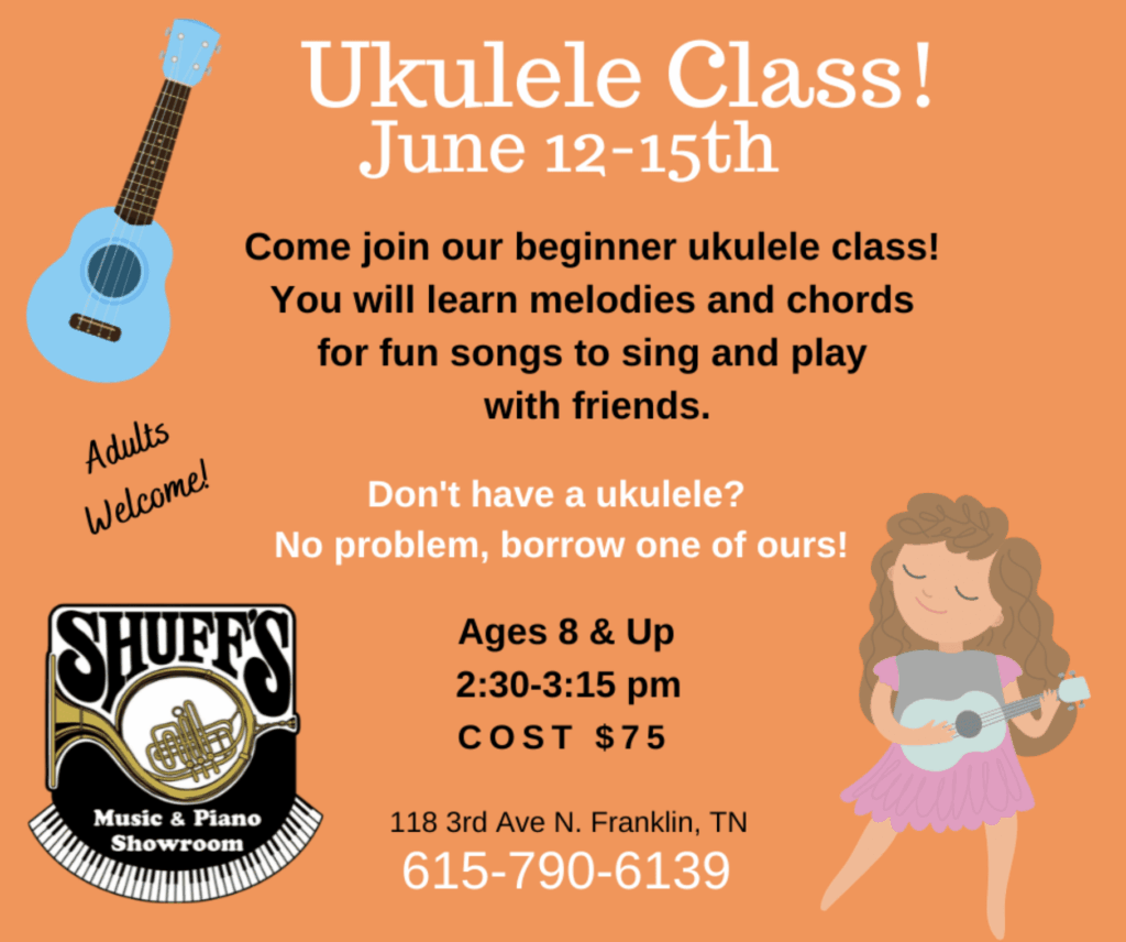 Ukulele Class Franklin TN