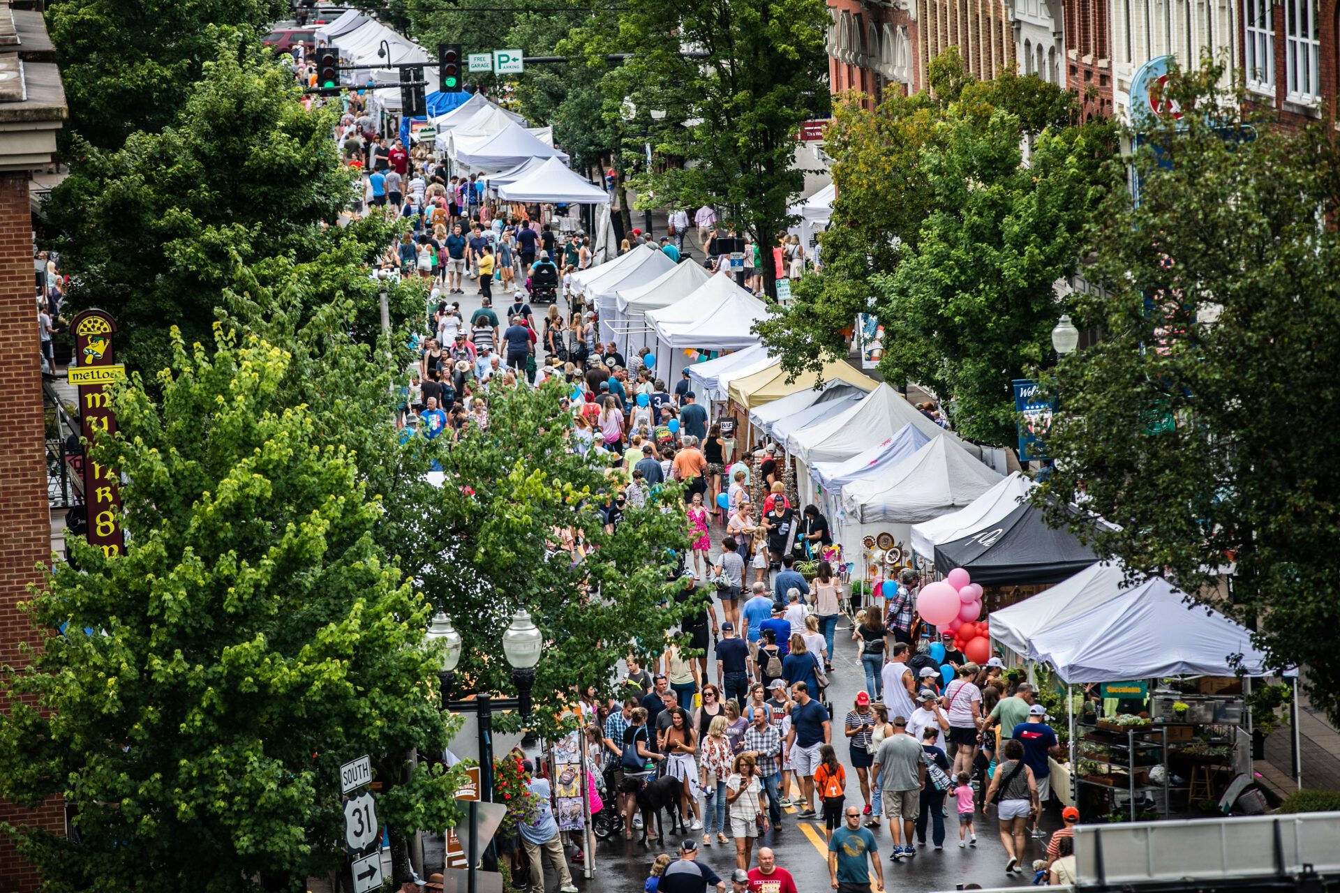 2023 Main Street Festival in downtown Franklin, TN.