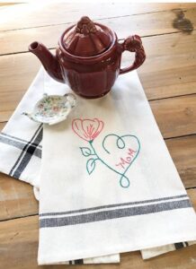 Franklin Mother's Day Embroidery Class