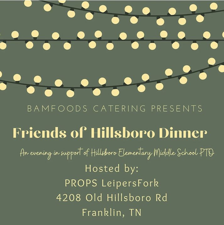 Friends of Hillsboro Dinner Franklin-Leiper's Fork