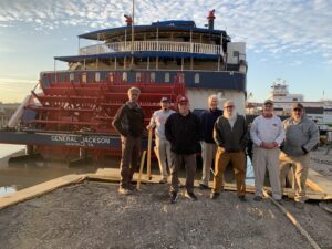 Nashville General Jackson crew - Dry Dock