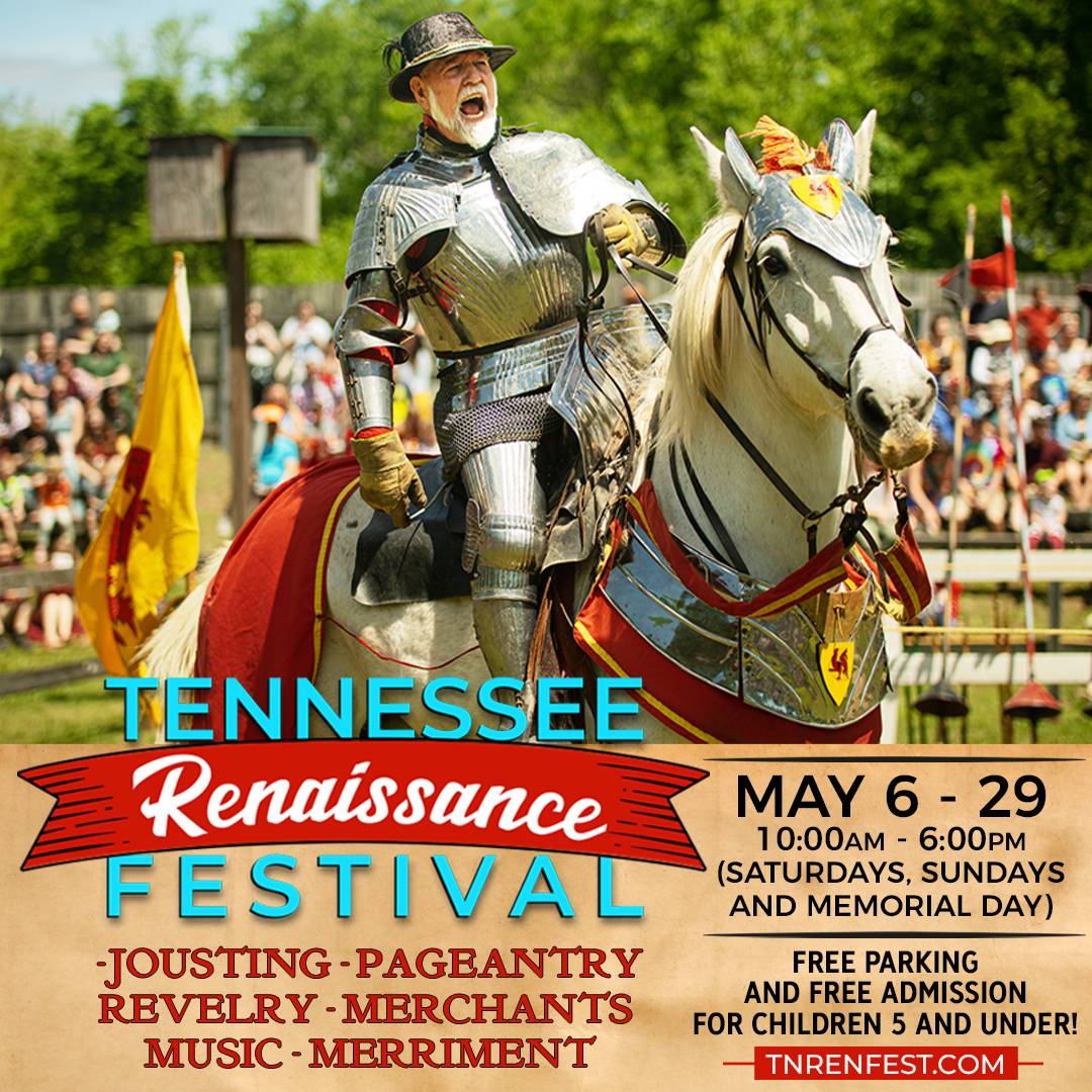 Tennessee Renaissance Festival Arrington, TN Advertisment.