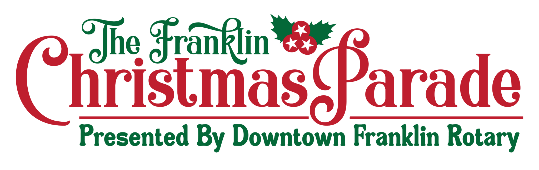 The Franklin Christmas Parade in downtown Franklin, Tennessee, presented by the Downtown Franklin Rotary Club.