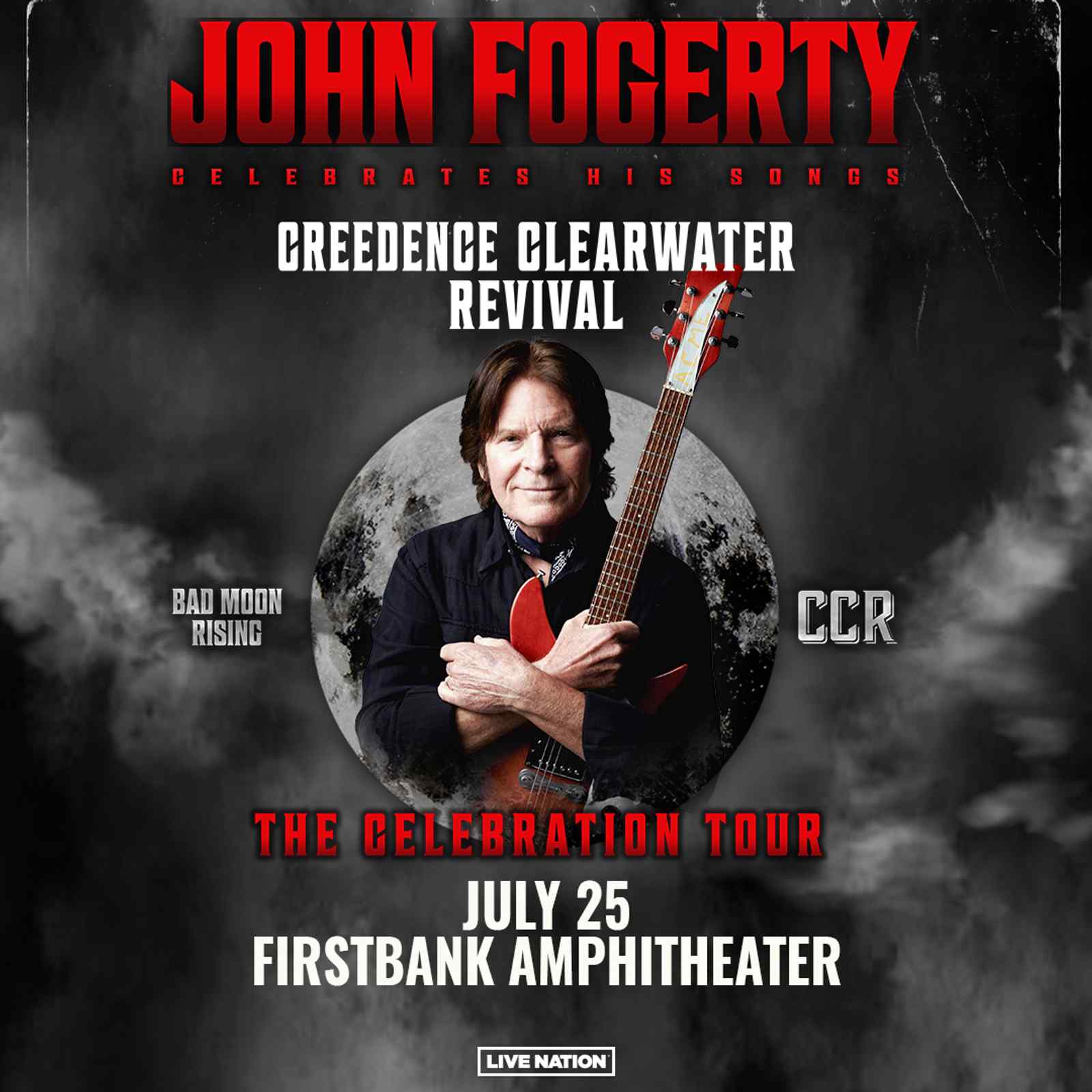 John Fogerty The Celebration Tour with special guest Hearty Har Farm Bureau Concert Series﻿ Franklin TN