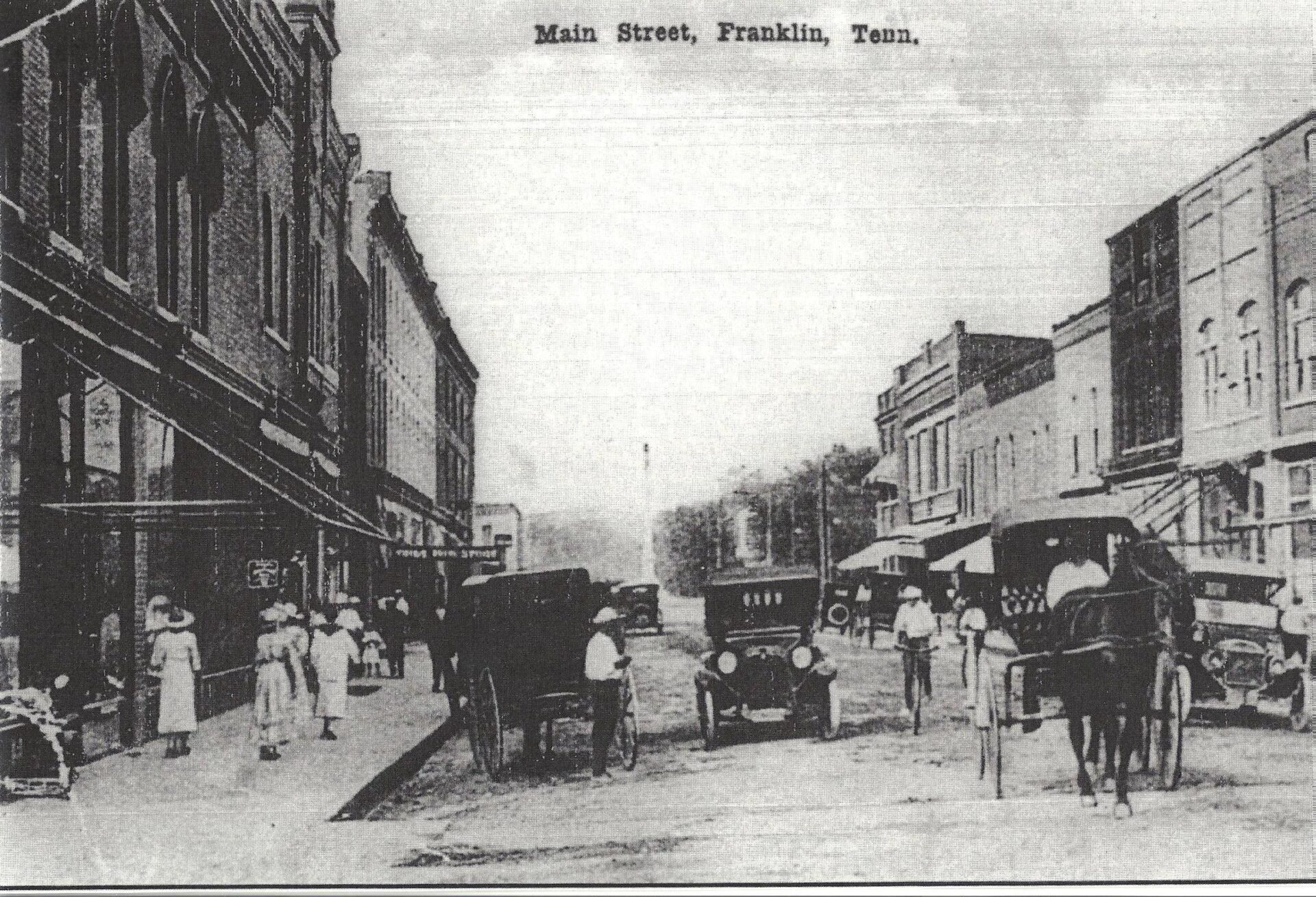 Main Street Franklin, TN History