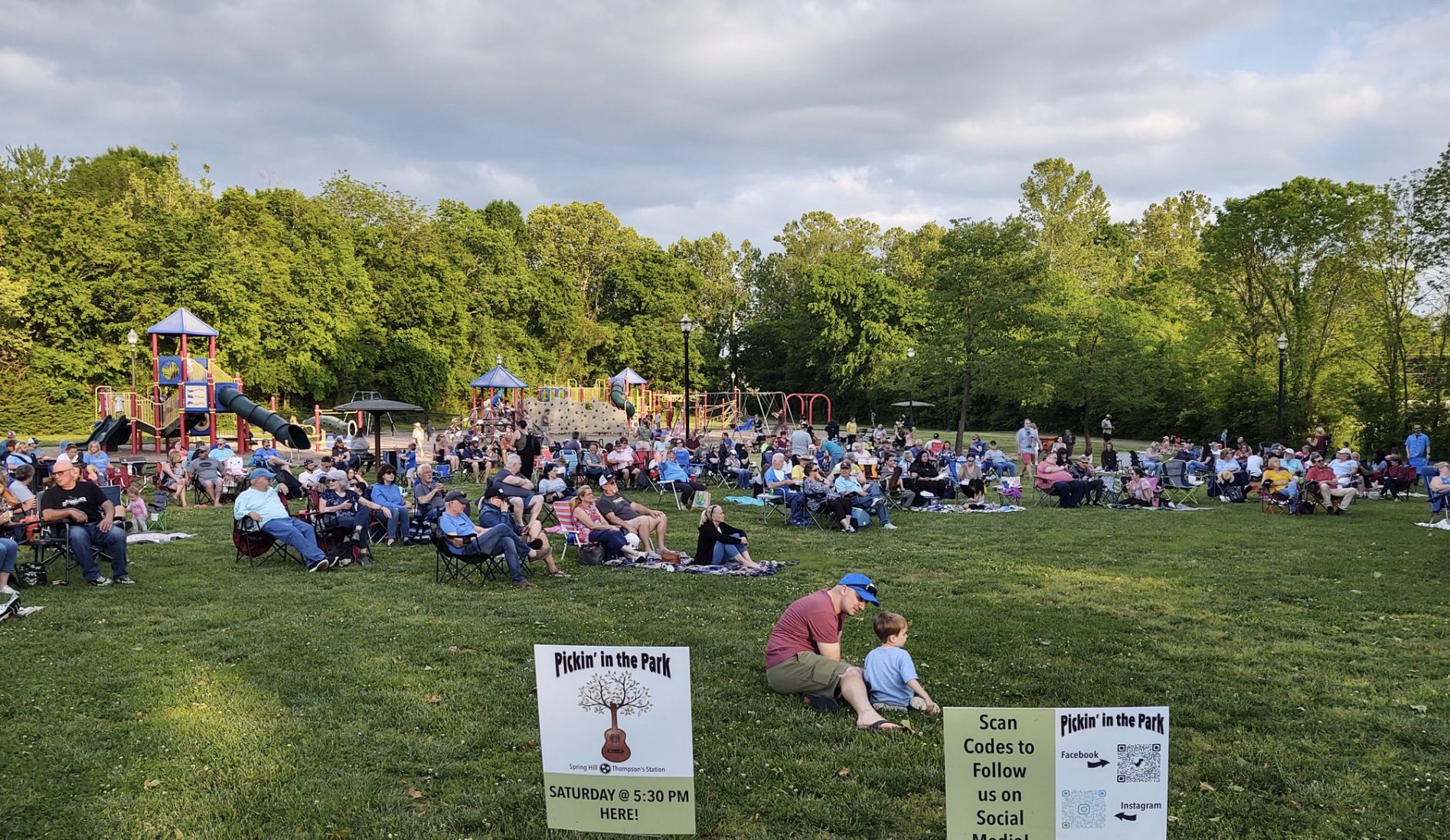 Pickin' In The Park - Spring Hill TN Outdoor Music Series