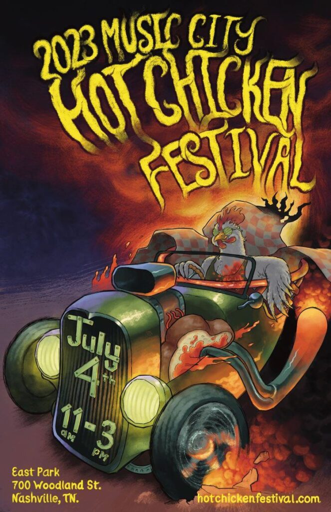 17th Annual Music City Hot Chicken Festival in Nashville, TN.