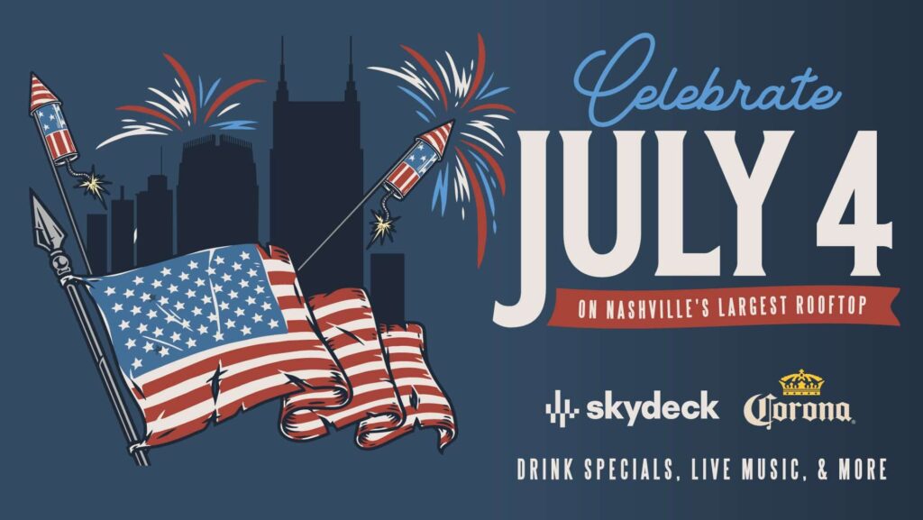 Fourth of July Party | Rooftop Firework Viewing Nashville, TN.