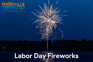 Nashville Shores Labor Day Fireworks Show in Nashville TN.