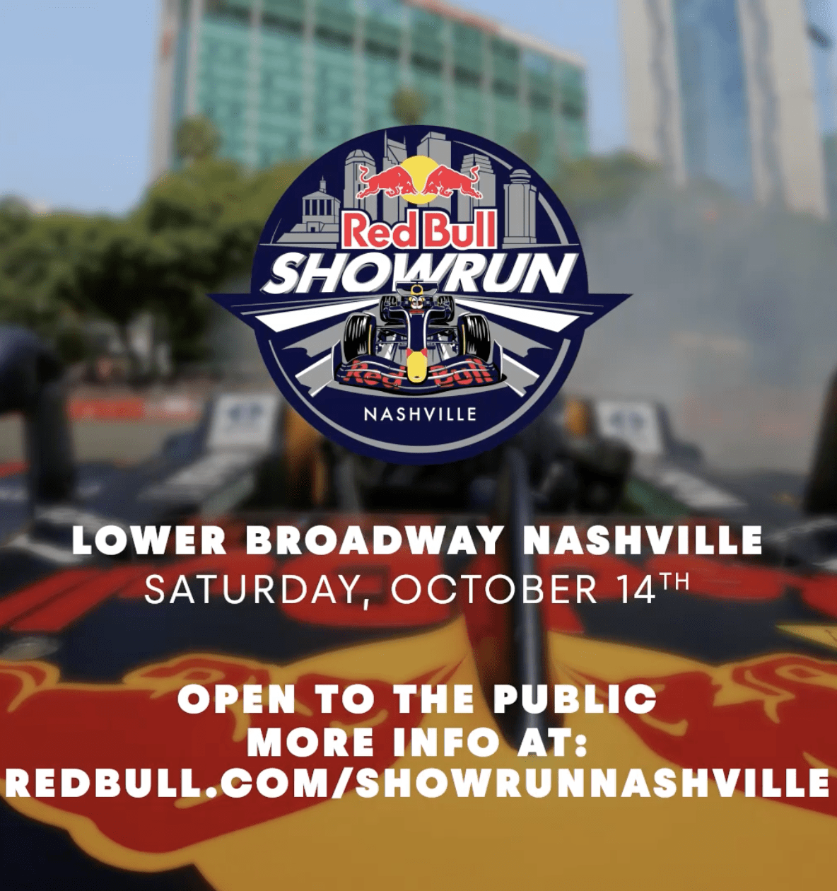 Oracle Red Bull Racing Showrun Nashville, Tenn.