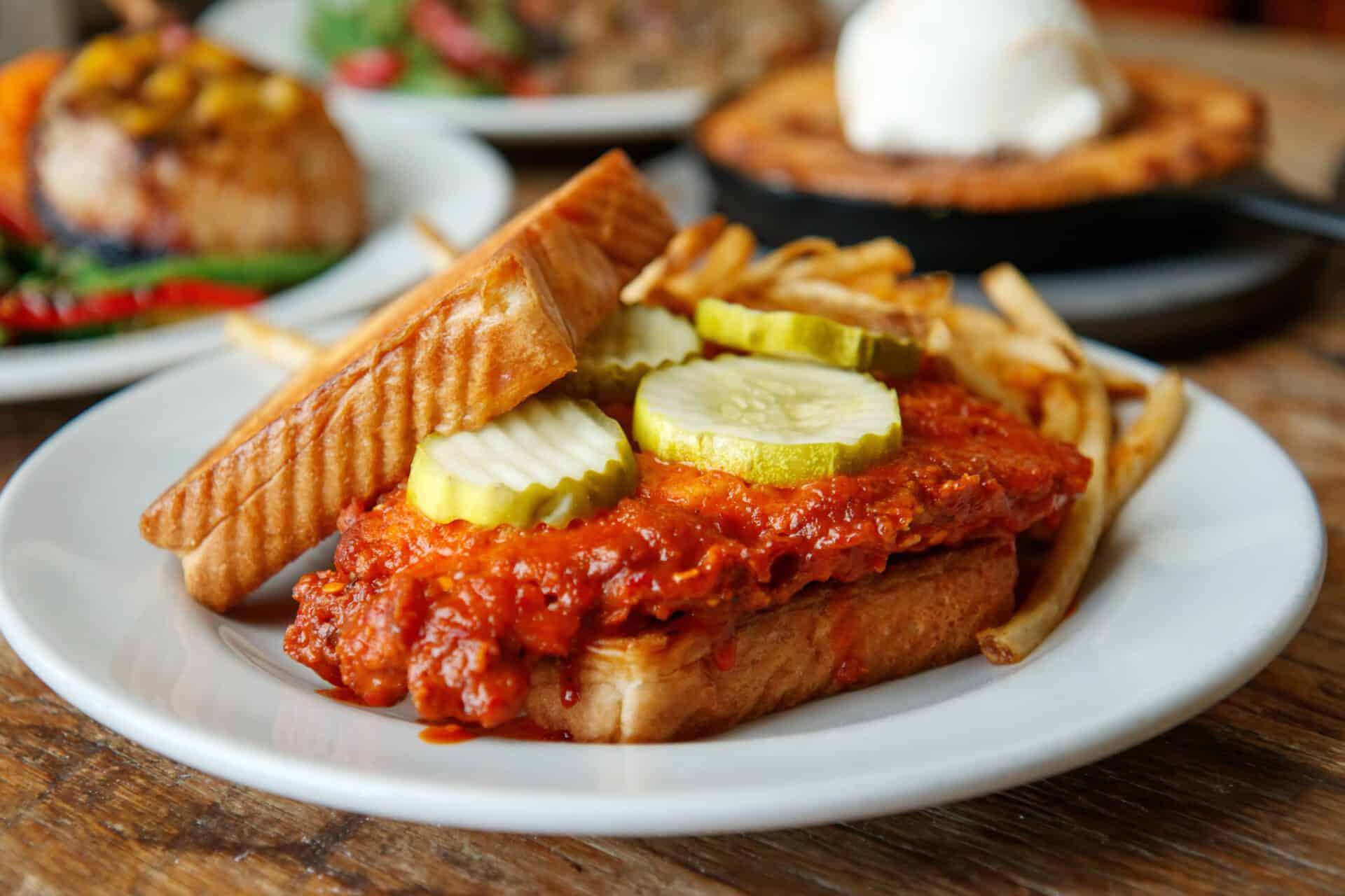 Puckett's- Food-Hot Chicken Sandwich-66