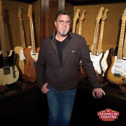 Vince GIll to perform in Downtown Franklin at The Franklin Theatre.