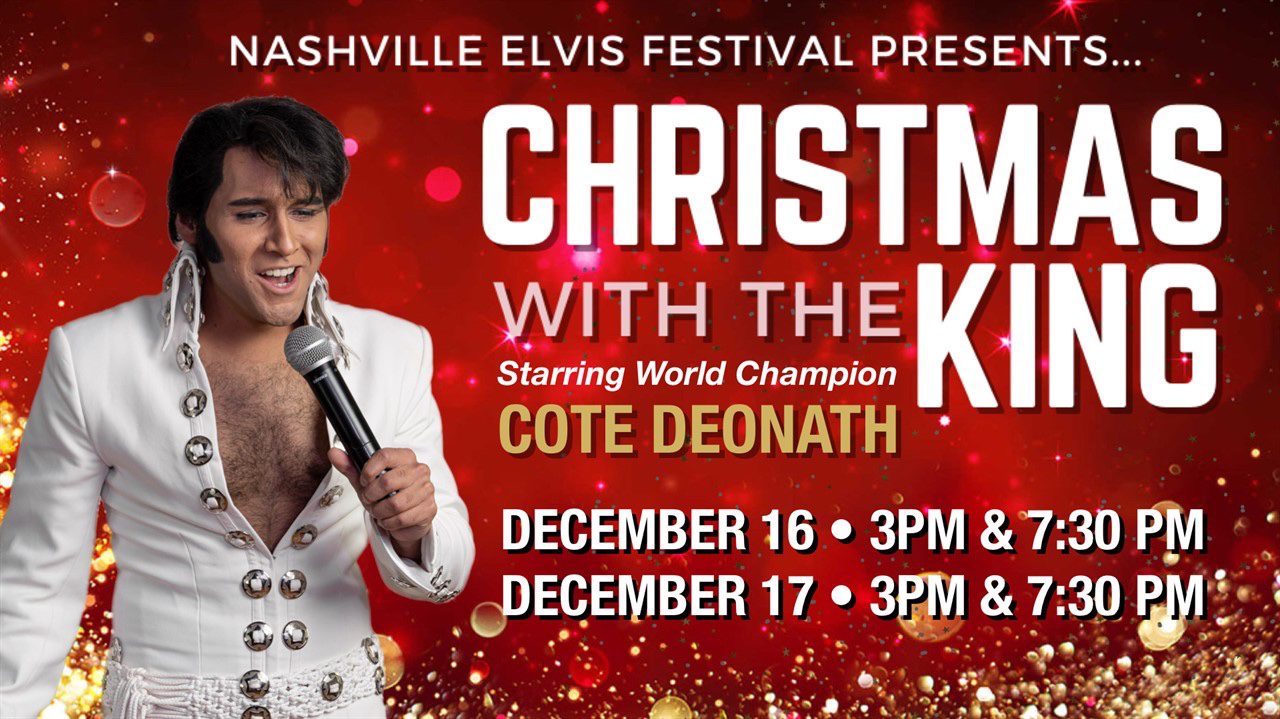 Christmas With The King Event Downtown Franklin TN.