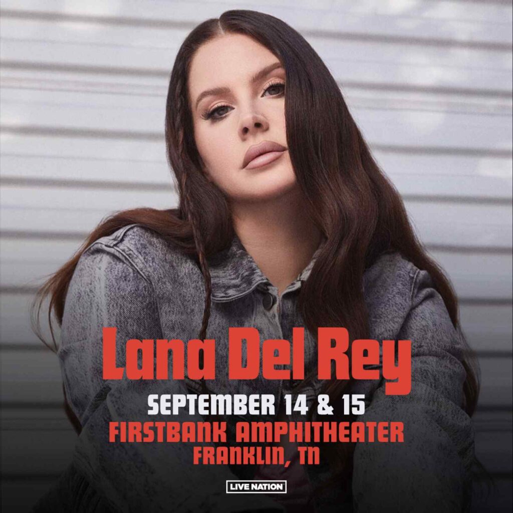 Lana Del Rey Franklin TN FirstBank Amphitheater