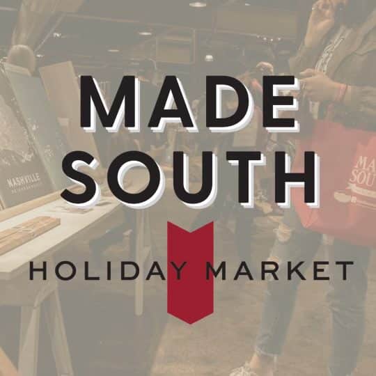 Made South Holiday Market in downtown Franklin TN.